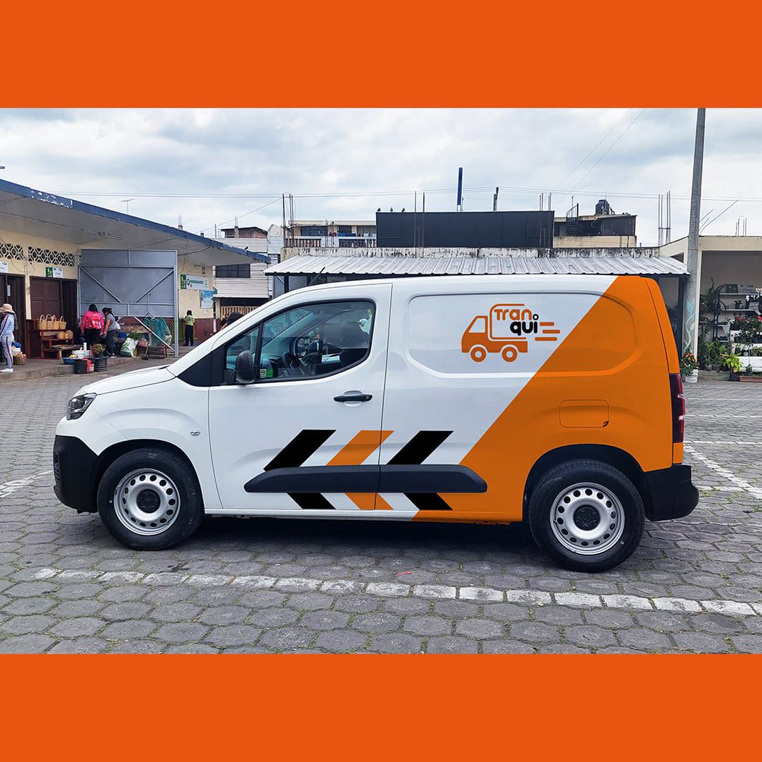 Imagen de camión de reparto